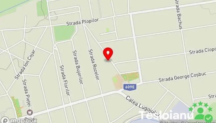 hartă a CLAUMAR S.R.L.  în Recaș