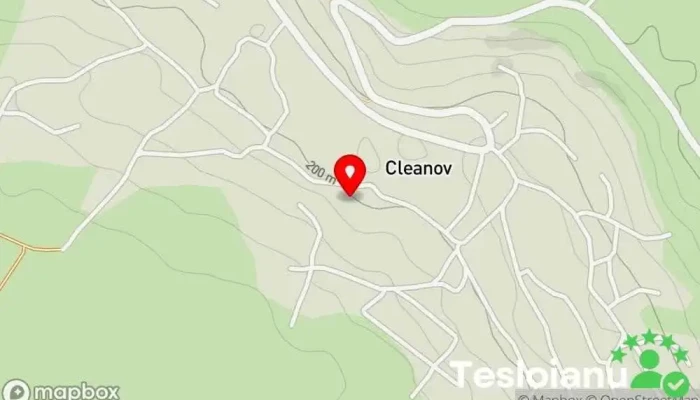 hartă a Cleanov  în Cleanov