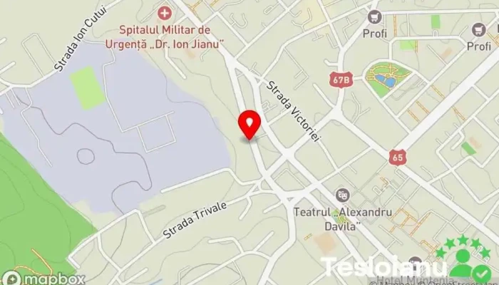 hartă a Clinica de Chei - Chei Auto Pitesti - Centru de Copiat Chei Auto, Moto si Rezidentiale Servicii de duplicare chei în Pitești