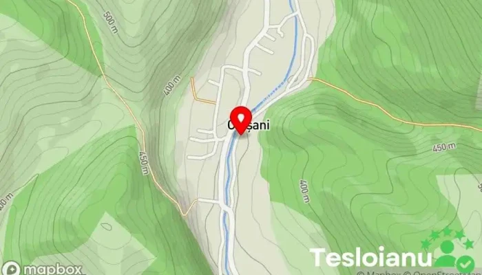hartă a Cloșani  în Cloșani