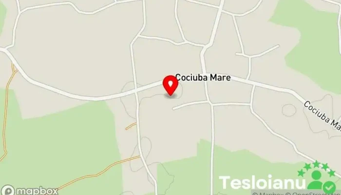 hartă a Cociuba Mare  în Cociuba Mare