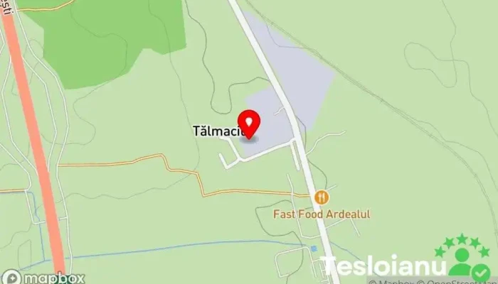 hartă a Colonia Tălmaciu  în Colonia Tălmaciu