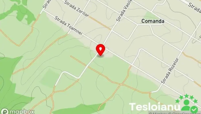 hartă a Comanda  în Comanda