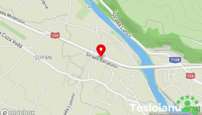 hartă a Comănești  în Comănești