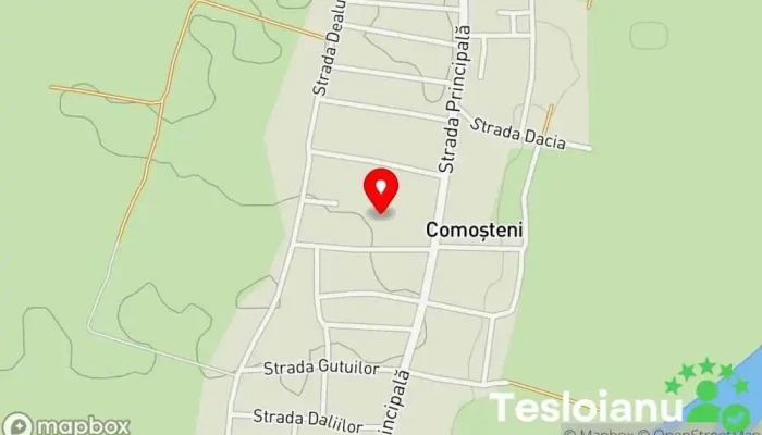 hartă a Comoșteni  în Comoșteni