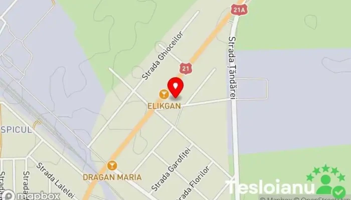 hartă a Comuna Bărăganul  în 