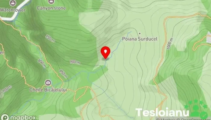 hartă a Comună Bicaz-chei  în 