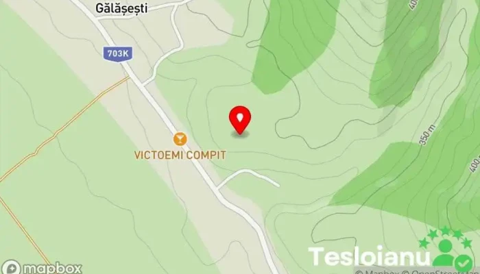 hartă a Comuna Budeasa  în 