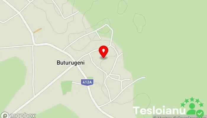 hartă a Comuna Buturugeni judetul Giurgiu Complex de locuinţe în Buturugeni
