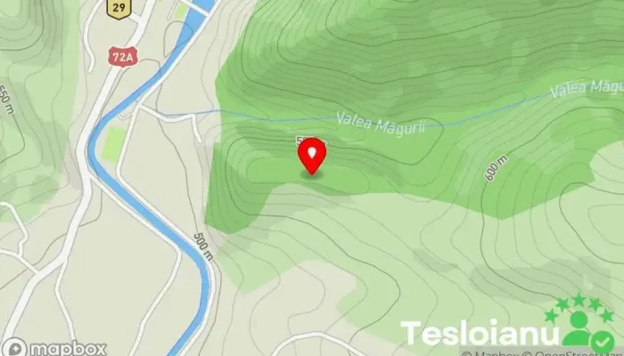 hartă a Comuna Cetățeni  în 