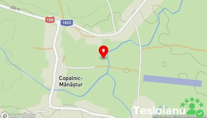 hartă a Comună Copalnic-mănăştur  în 
