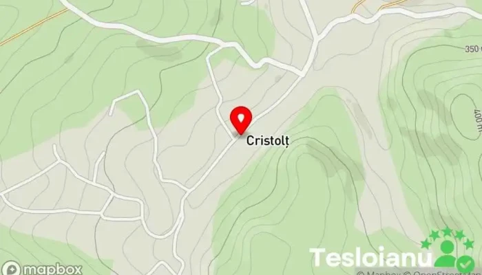 hartă a Comuna Cristolț  în Comuna Cristolț