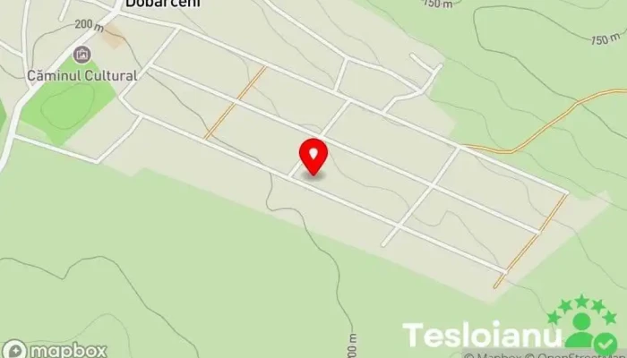 hartă a Comuna Dobârceni  în Comuna Dobârceni