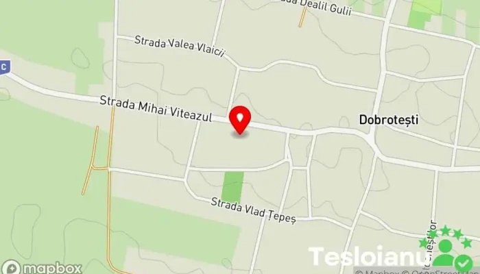hartă a Comuna Dobrotești  în Comuna Dobrotești