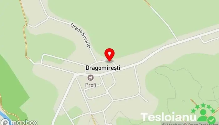hartă a Comuna Dragomirești  în Comuna Dragomirești