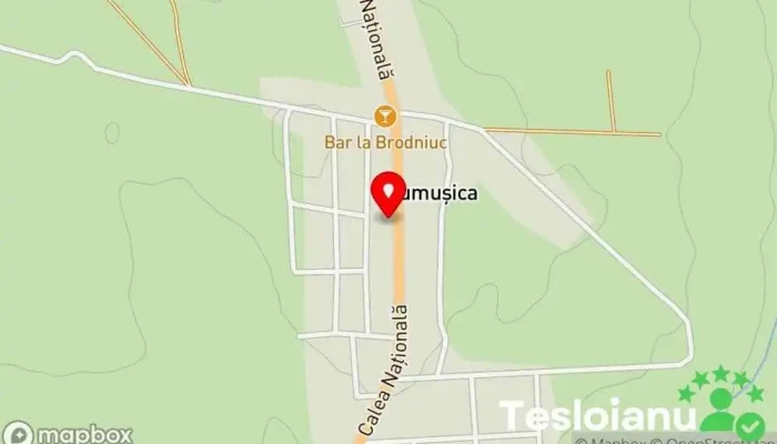 hartă a Comuna Frumușica  în Comuna Frumușica