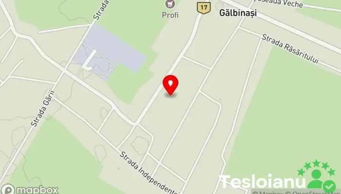 hartă a Comuna Gălbinași, Județul Buzău Loc pitoresc în Gălbinași