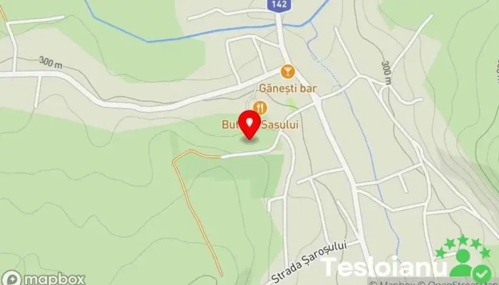 hartă a Comuna Gănești  în 