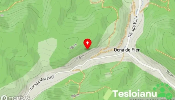 hartă a Comuna Ocna de Fier  în 