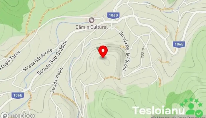 hartă a Comuna Poiana Sibiului  în 