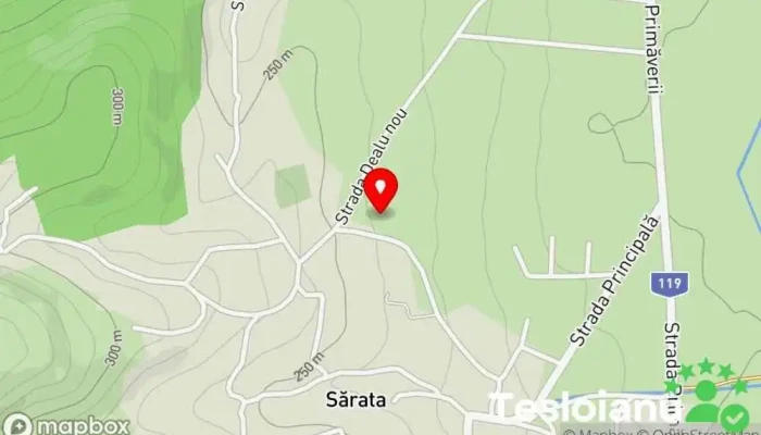 hartă a Comuna Sărata  în 
