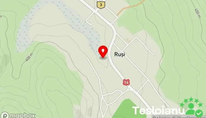 hartă a Comuna Slimnic  în 
