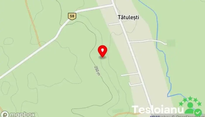 hartă a Comuna Tătulești  în 