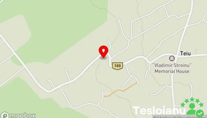 hartă a Comuna Teiu  în 