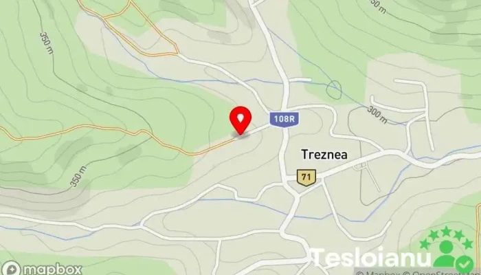 hartă a Comuna Treznea  în Comuna Treznea