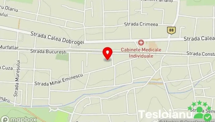 hartă a Comuna Valu lui Traian  în 