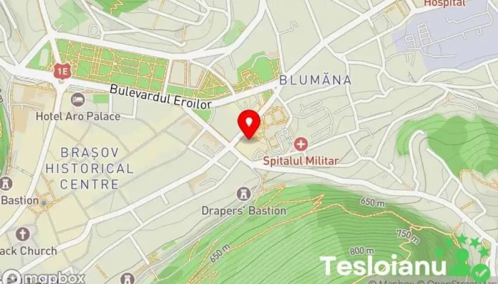 hartă a Copiere chei Brasov - Key Serv Prax Servicii de duplicare chei în Brașov