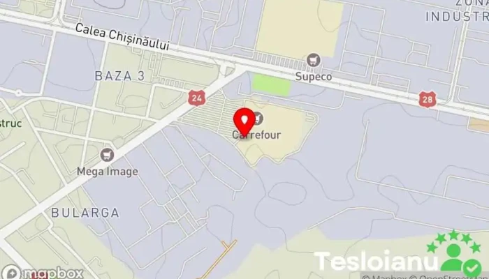 hartă a Copiere Chei Carrefour Felicia Servicii de duplicare chei în Iași