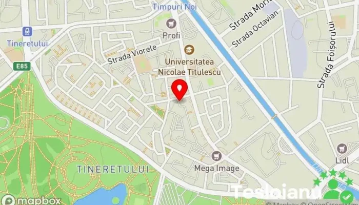 hartă a Copiere Chei Servicii de duplicare chei în București