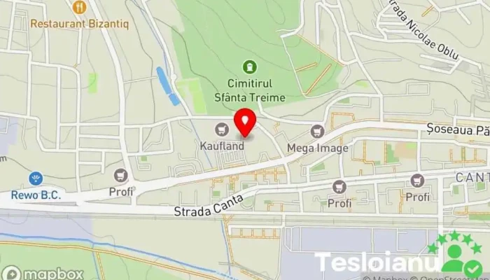 hartă a Copiere Chei Kaufland Pacurari Servicii de duplicare chei în Iași