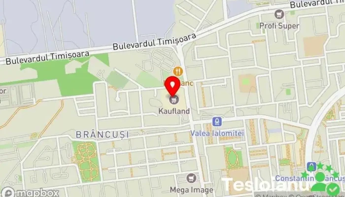 hartă a Copiere Chei Kaufland Valea Oltului Lăcătuș în București