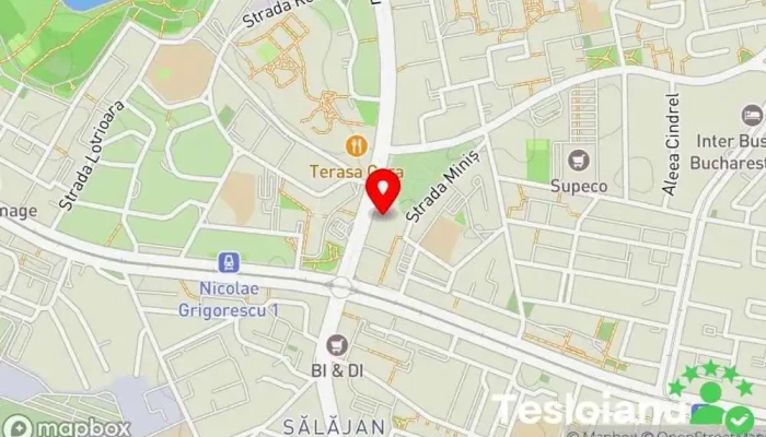 hartă a Copiere Chei Salajan Servicii de duplicare chei în București