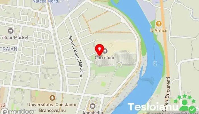 hartă a Copiere Chei Shopping City Ramnicu Valcea Servicii de duplicare chei în Râmnicu Vâlcea