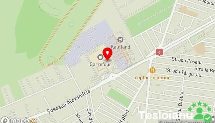 hartă a Copiere Chei Supernova Alexandriei Servicii de duplicare chei în București
