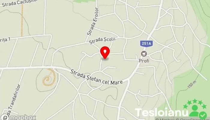 hartă a Corod  în Corod