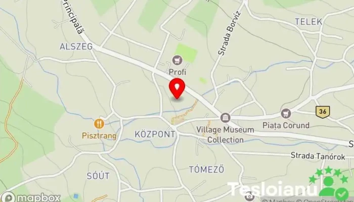 hartă a Corund  în Corund