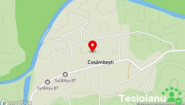 hartă a Cosâmbeşti  în Cosâmbeşti