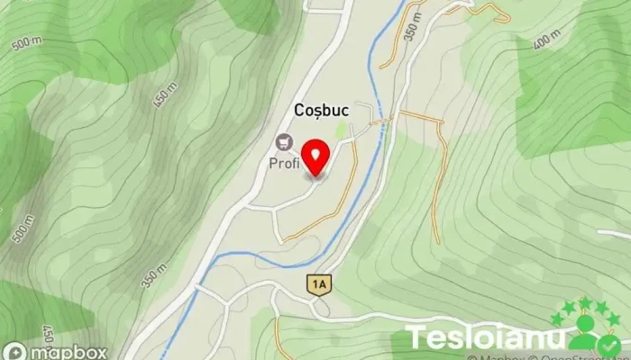 hartă a Coșbuc  în Coșbuc