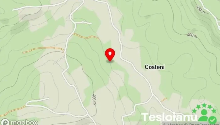 hartă a Costeni  în Costeni