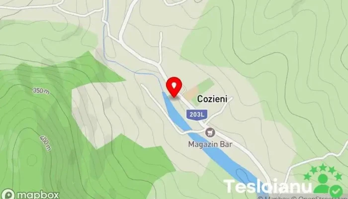 hartă a Cozieni  în Cozieni
