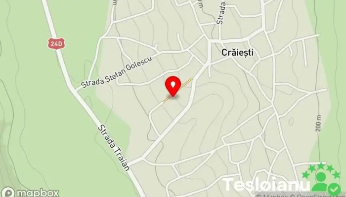 hartă a Crăieşti  în Crăieşti