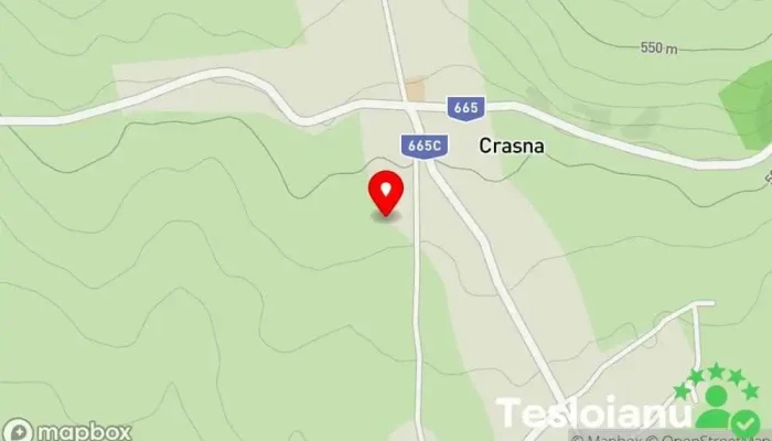 hartă a Crasna  în Crasna