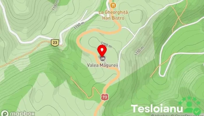 hartă a Creasta de Vis Hotel în Fundata