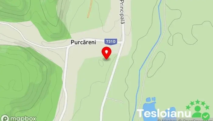 hartă a Crisdan Top Service Atelier de reparații auto în Purcăreni