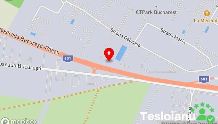 hartă a CTPark Bucharest Depozit, Servicii de logistică în București
