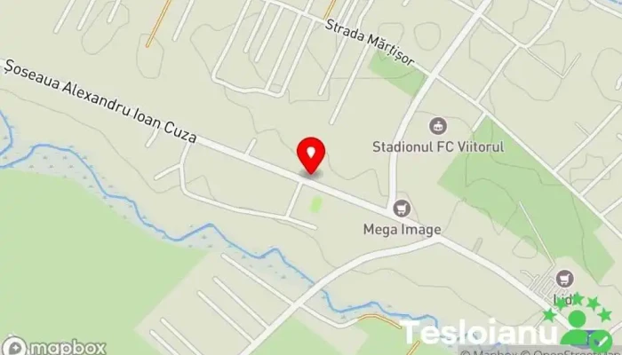 hartă a Cu Gust Domnesc Restaurant în Domnești
